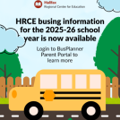 HRCE busing information for the 2025-26 school year now available