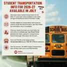 Student Transportation Info 2026-27