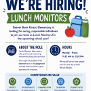 Poster for hiring